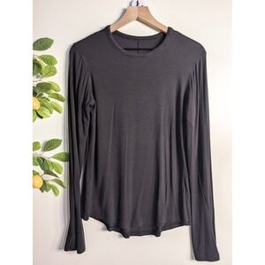 Lululemon Black Hold Tight Long Sleeve Sz 12